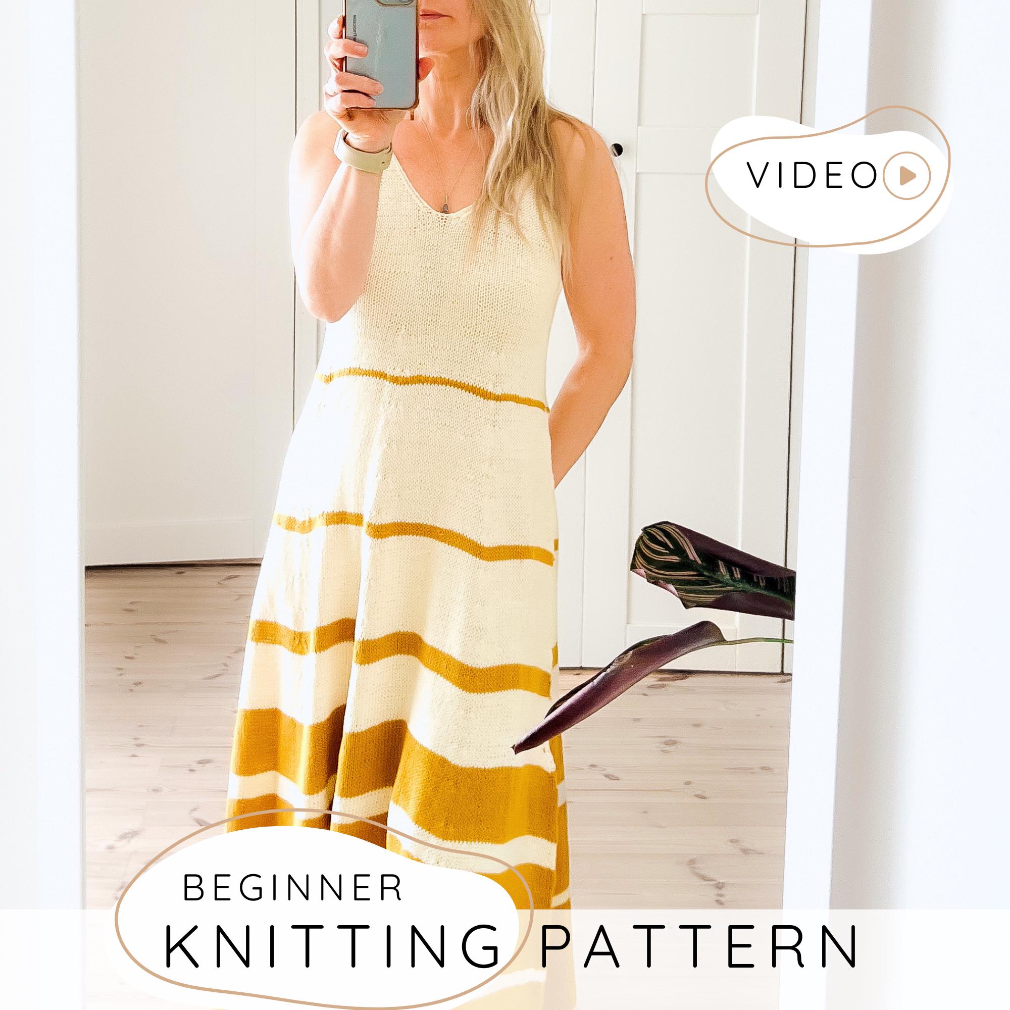 Bodycon Dress Knitting Pattern - Etsy
