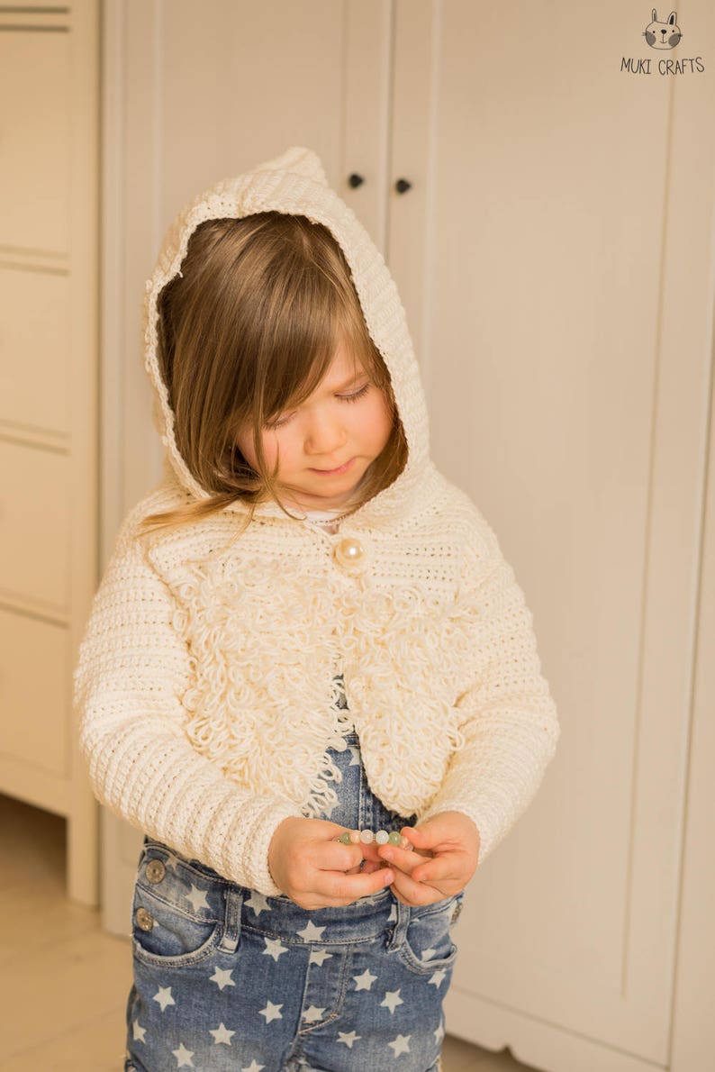 crochet cropped jacket