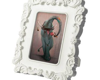 Lollipop Ellie • Framed Print