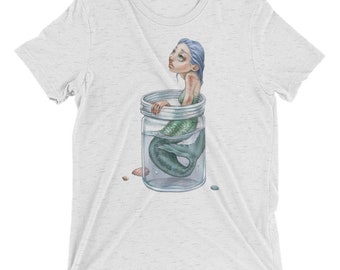 Tiny Mermaid • Short sleeve t-shirt