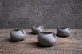 Handcrafted Stoneware Creamer Jug DOROTHY - Minimalist Organic Ceramic