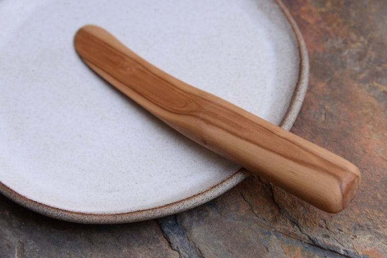 Butter dish, minimal nordic natural, handmade wheel thrown organic image 4