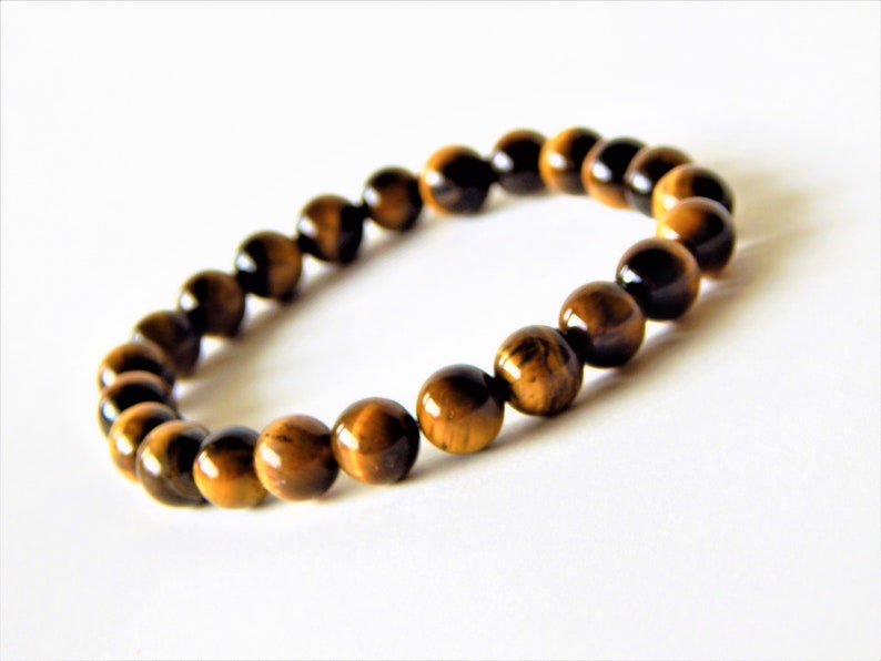Positive Mind bracelet Positive Thought natural AAA class tiger eye stones