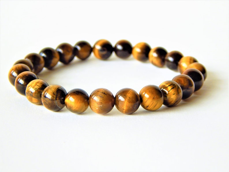 Positive Mind bracelet Positive Thought natural AAA class tiger eye stones