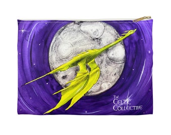 The Celtic Collective Dragon Moon Art Supply Pouch