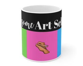 Official Awesome Art School Ceramic Mug 11oz