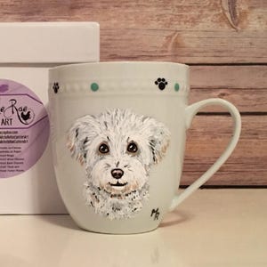 Personalized Pet Portrait Mug, Custom Pet Gift, Hand Painted Gift, Dog Mug, Cat Mug, Horse Mug