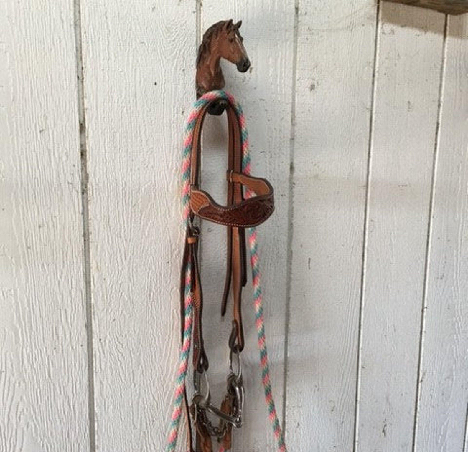 Personalized Horse Halter Hook Personalized Horse Bridle Etsy