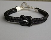 Purple Love Knot Bracelet