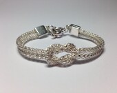 Love Knot Bracelet Wedding Bridal Flower Girl Bride Bridesmaid