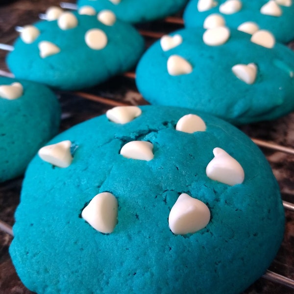 Blue Cookies Etsy