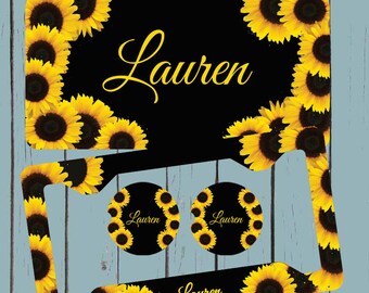 FUIBENG Sunflower Butterfly Animal Print Auto License Plate Shes Sunshine Mixed with A Little Hurricane Personalized Decorative License Plate for Front of Car with 4 Holes FUIBENG Sunflower Butterfly Animal Print Auto License Plate Shes Sunshine Mixed with A Little Hurricane Personalized Decorative License Plate for Front of Car with 4 Holes