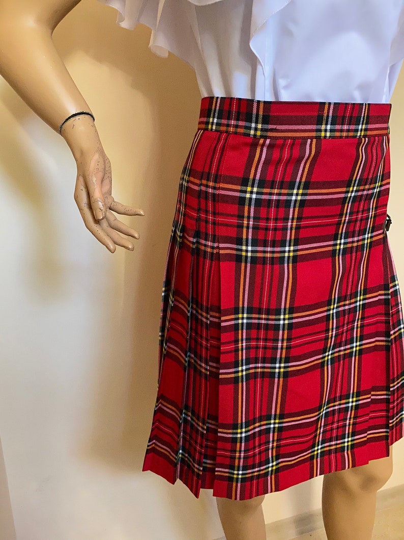 Royal Stewart Tartan Red Plaid Scottish Women's Casual Shoes main image 1