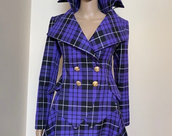 Purple Tartan checked=