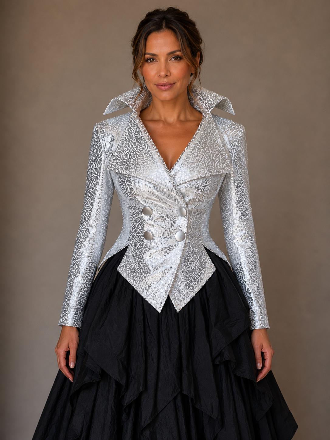 Silver Jacket Evening