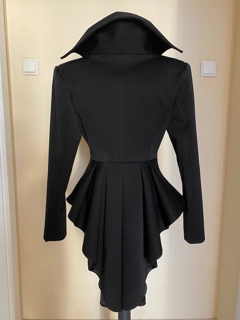 Formal womens Tailcoat Tuxedo tails women Black tailcoat Etsy