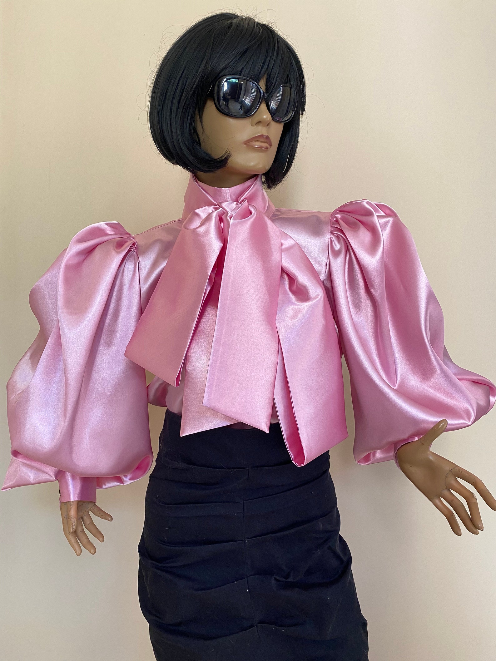 Baby Nerina Blouse, Vintage Pink