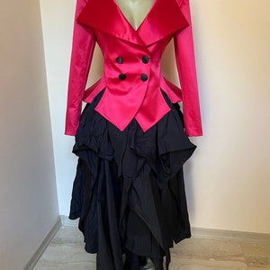 Formal Womens Tailcoat, Tuxedo Tails Women, Hot Pink Tailcoat ...