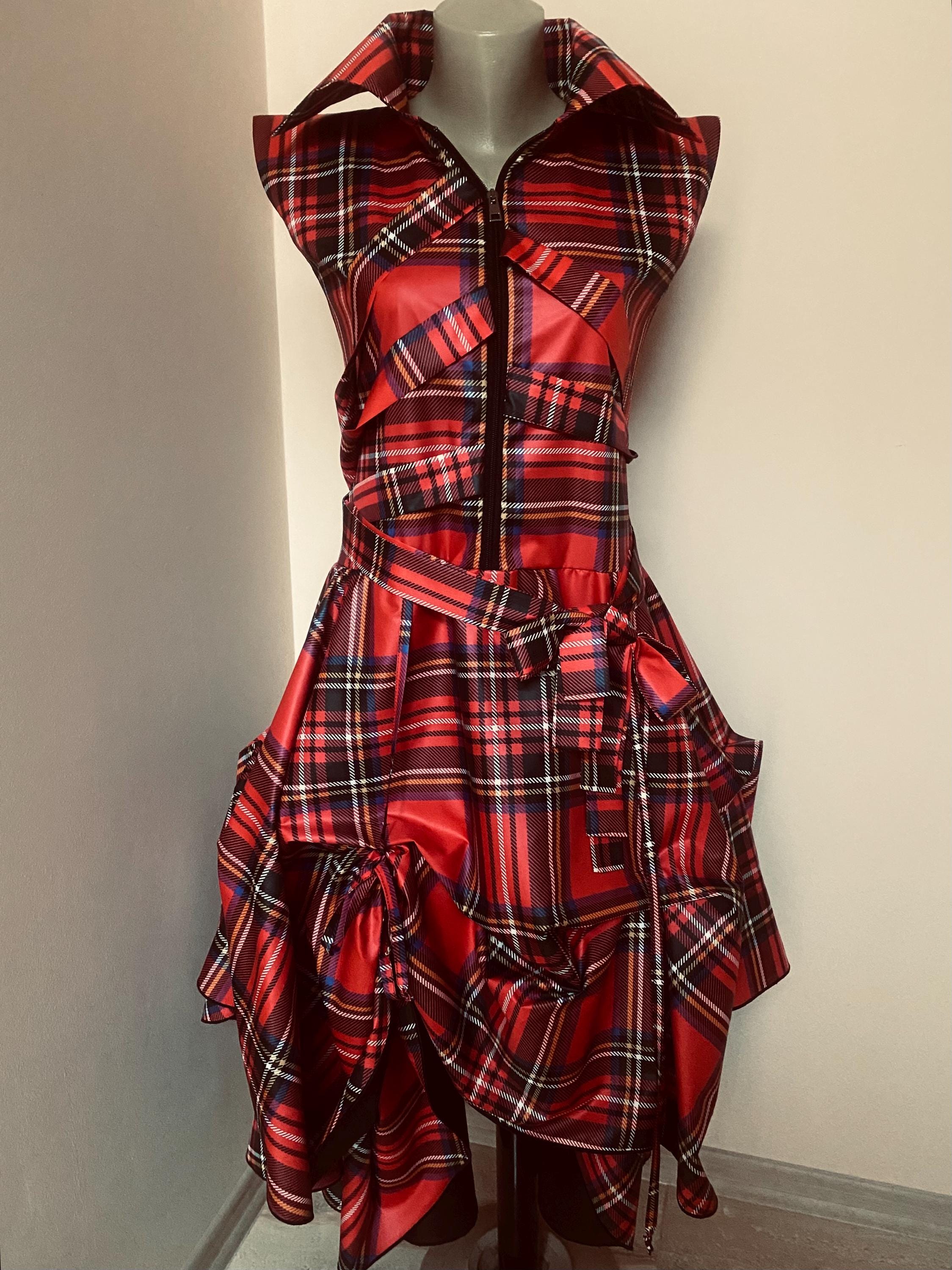 美品MISTREASS Sleeveless Plaid F&F Dress il_fullxfull.6445632175_evcq.jpg