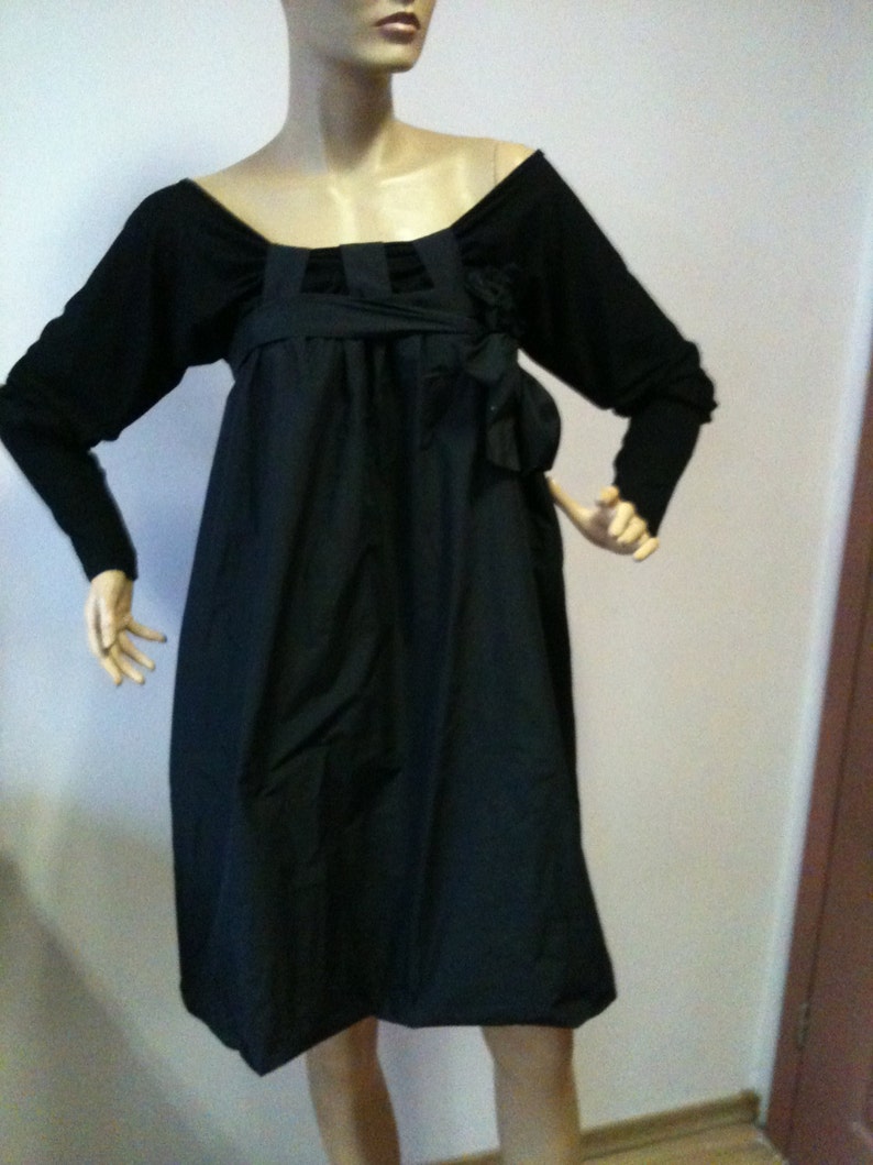 Charming Black Evening Dress Black Birthday Party Dress Y6393 main image 1
