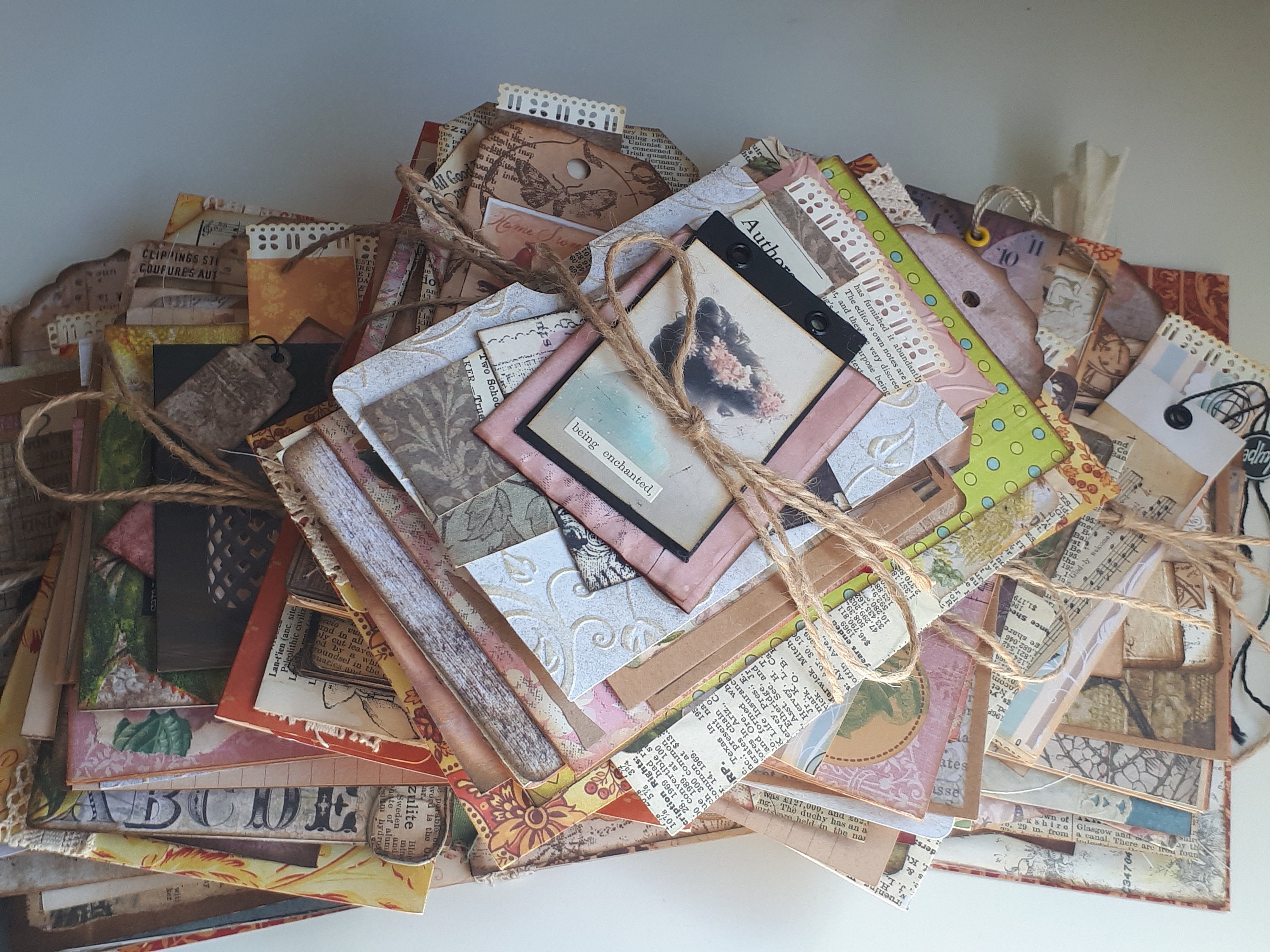 Handmade Ephemera for Junk Journals Etsy