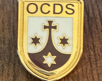 OCDS Secular Discalced Carmelite Lapel Pin