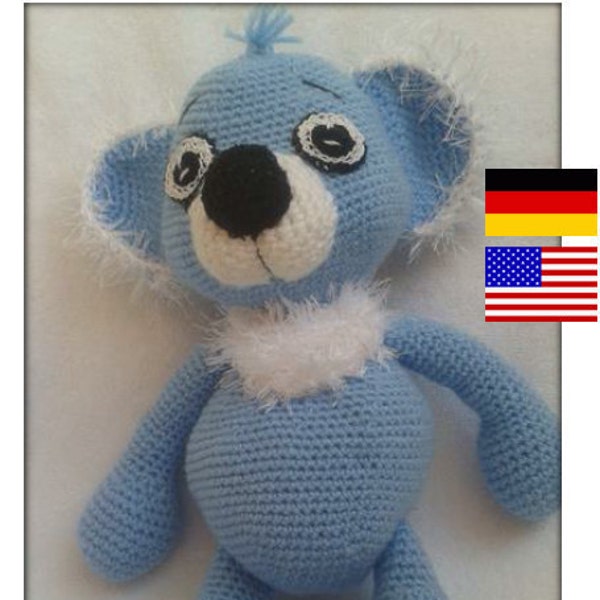 Bello, Amigurumi, Hund, Kuscheltier, Spielzeug, Stuffed Animals