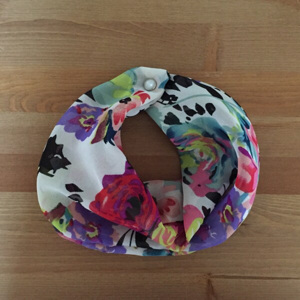 Baby Infinity Scarf- Floral