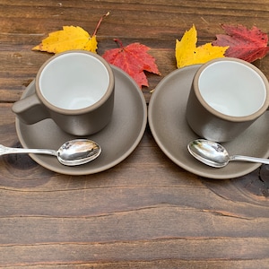 Antique Pair of Demitasse Spoons ~~ French Silver Plate Flatware Set by Ravinet d’Enfert Early 20th Century No Monogram