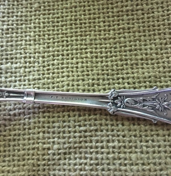 Kern Antique 1875 Winged Griffon ‘Arabesque’ Sterling Silver by Whiting for J