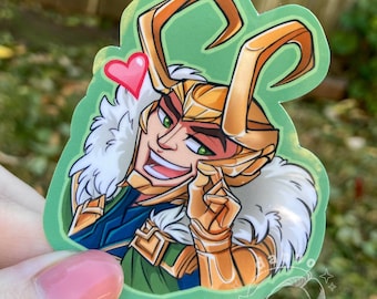 God of Mischief Loki Rivals | Vinyl Gloss Sticker