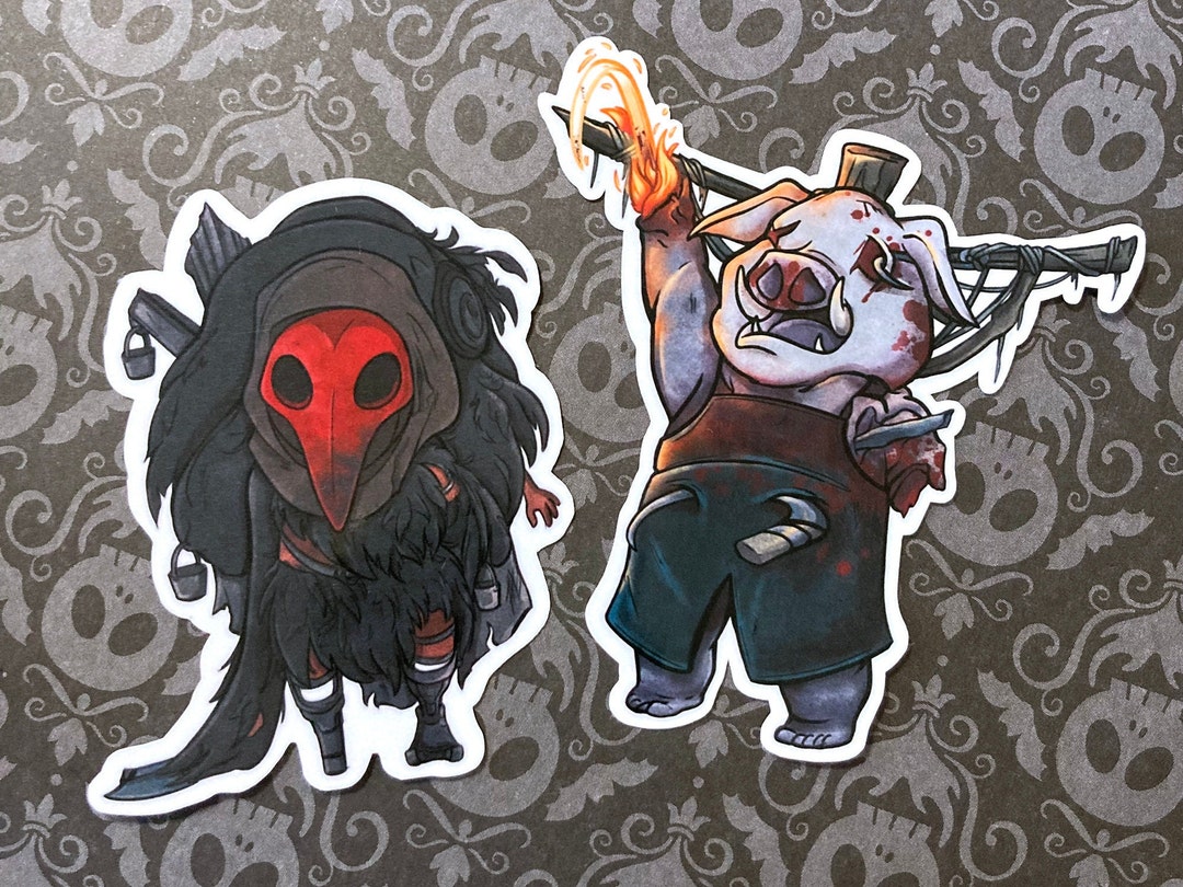 Scrapbeak / Butcher Hunt Showdown Vinyl Gloss Sticker Etsy Singapore