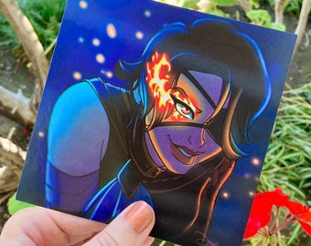 RWBY, Cinder (Postcard, Mini Print) 5" x 5"