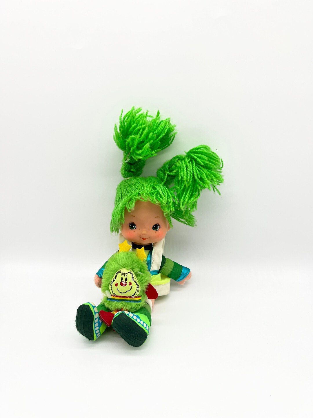 Rainbow Brite - Toy Play - Figurine 20cm - Patty O'Green & Lucky Avec Dvd   Hallmark 2003 P Image 527809 Grande