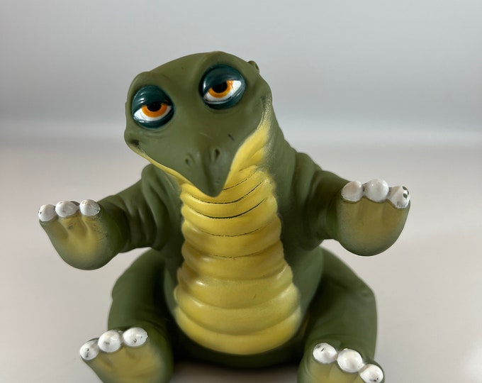 Spike Dinosaur Hand Puppet Land Before Time Vintage Pizza Hut 1988