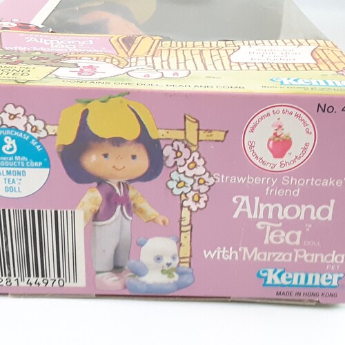 1982 Vintage Kenner Strawberry Shortcake Almond Tea With Marza cheapest Panda 44970 NIB