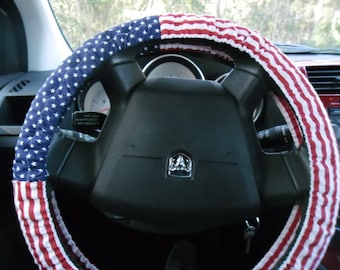 xiladoso Vintage Black American Flag Steering Wheel Covers for Car,Car Steering Wheel Cover Universal Car Accessories Steering Wheel Protector xiladoso Vintage Black American Flag Steering Wheel Covers for Car,Car Steering Wheel Cover Universal Car Accessories Steering Wheel Protector