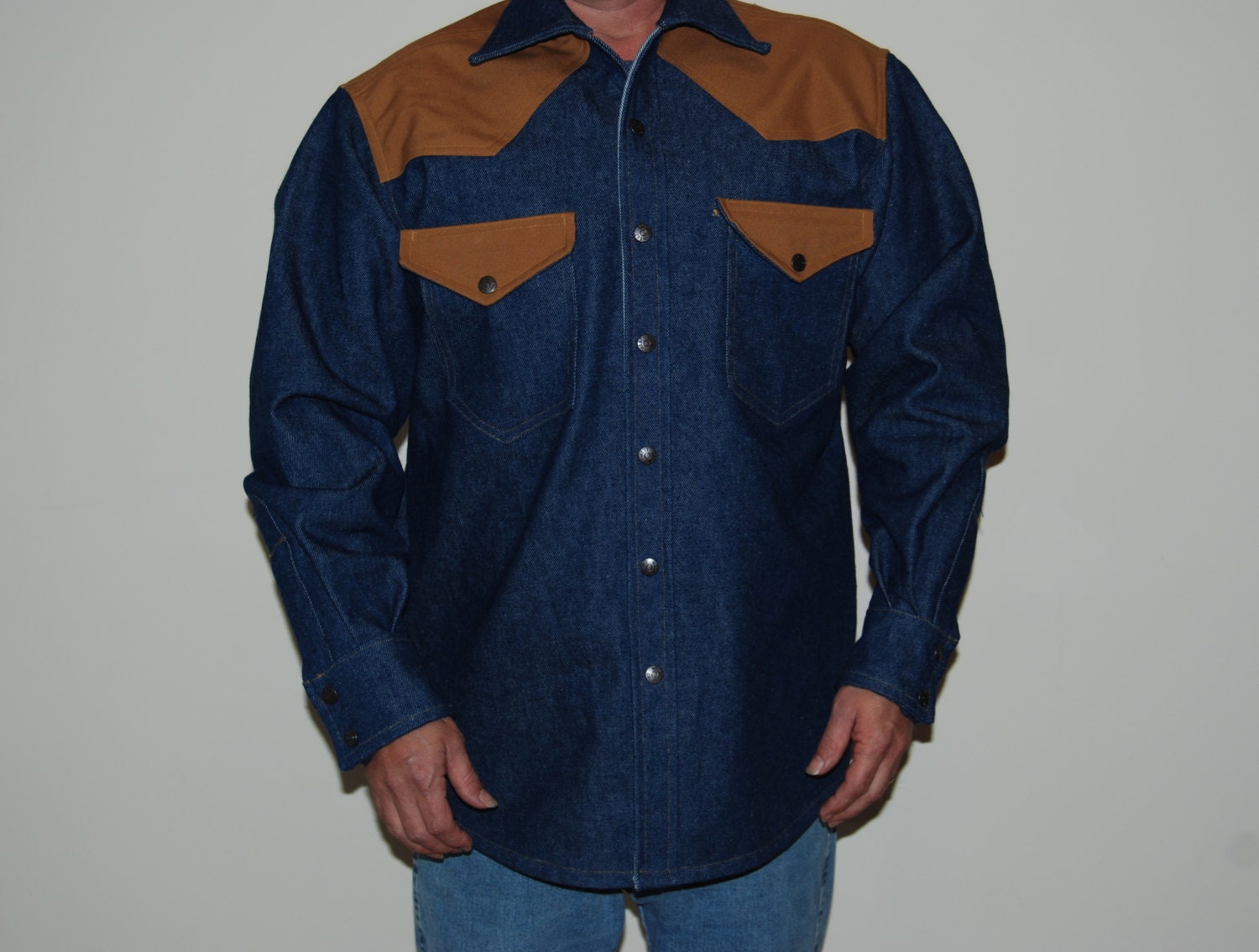 Western Style Denim Shirt/jacket 