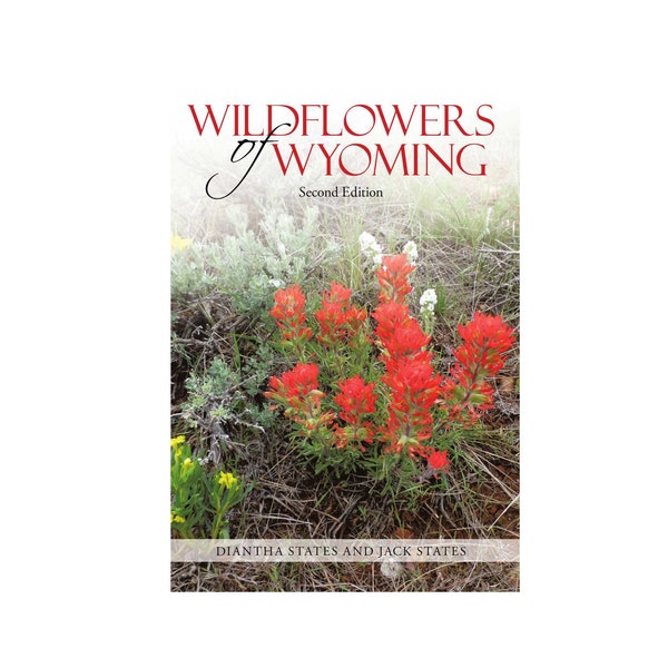 Wildflowers of Wyoming. Field Guide. Full color photo illustrated. Gift for Nature lover. Learn wildflowers.