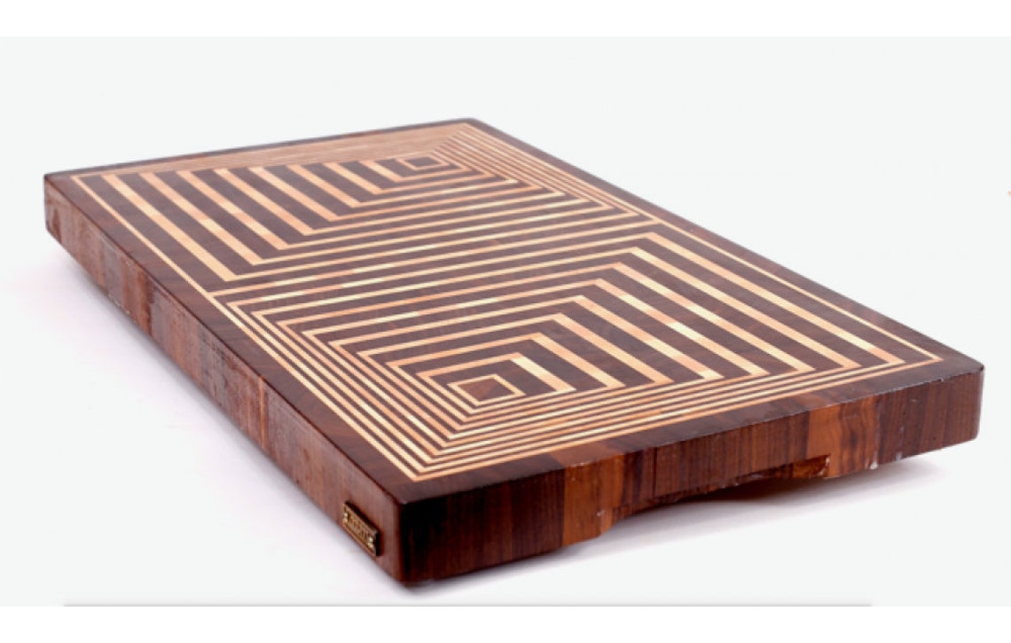 3D end grain cutting board 14 plans Cutting board plans Etsy