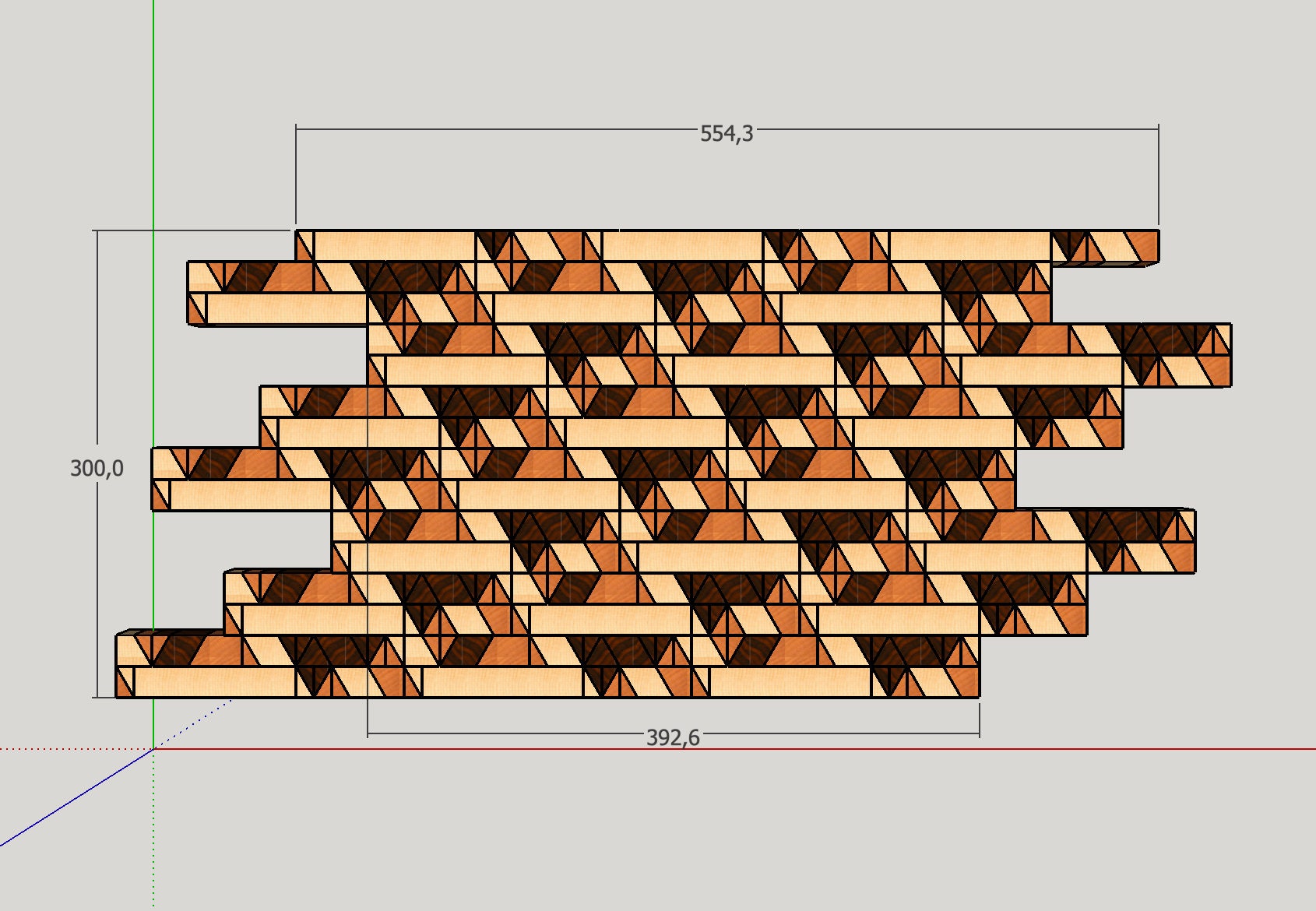 3D End Grain Cutting Board 18 Plans Cutting Board Plans Etsy