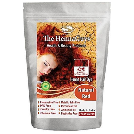 3 Packs Of Natural Red Henna For Hair 100 Grams The Henna Etsy