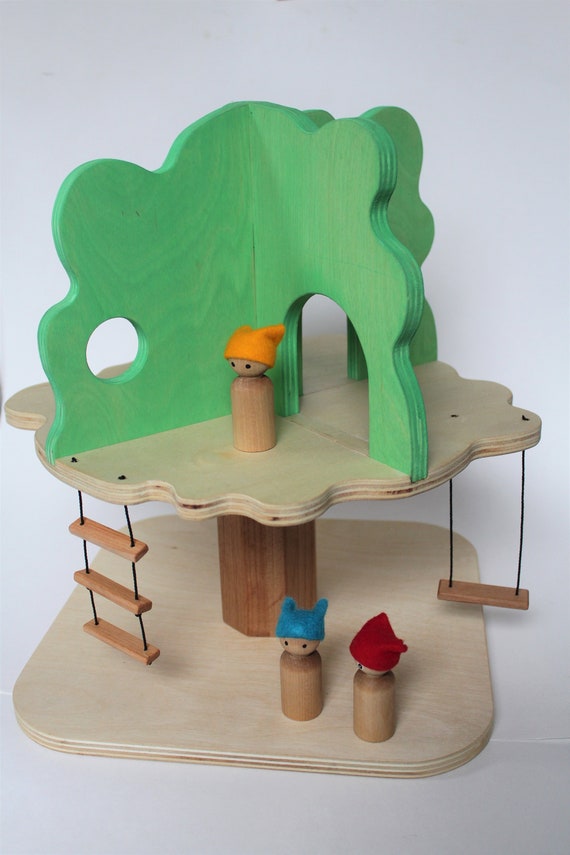 waldorf treehouse dollhouse