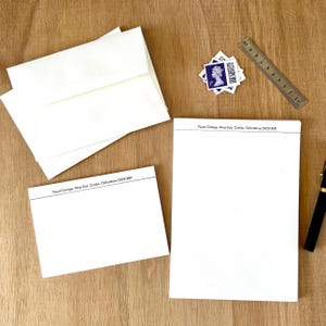 Personalisiertes Briefpapier Set: Briefpapier gedruckt