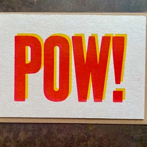 Prisonnier de guerre! - carte postale imprimée typographique