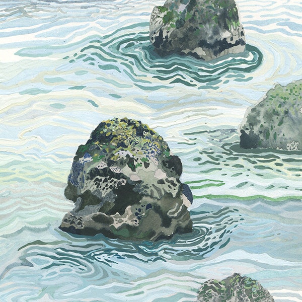 Sea - Original painting