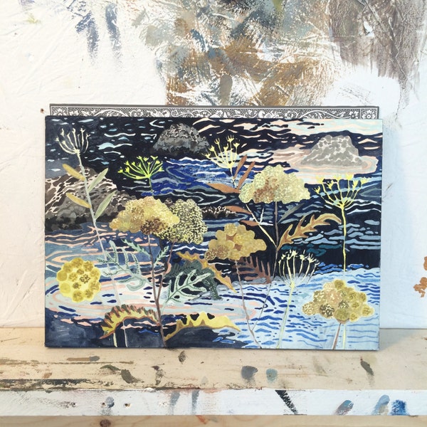 Coastal Angelica - Original painting