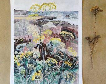 West Coast Wild Fennel- Archival Print
