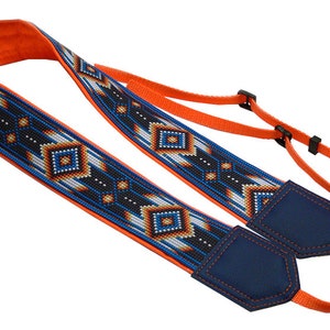 Camera strap inspired by Native American. Southwestern Ethnic Camera strap. Personalized Camera Strap. Camera accessories by InTePro image 2