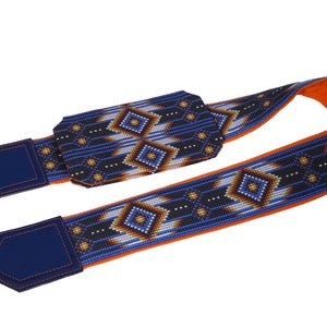 Camera strap inspired by Native American. Southwestern Ethnic Camera strap. Personalized Camera Strap. Camera accessories by InTePro image 4